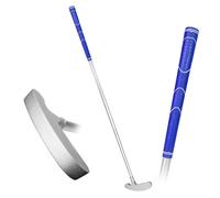 3 Section Detachable Golf Putters Portable Metal Handed Putter Adjustable Antislip Golf Accessory Enhancing Accuracy Portable Metal Handed Putter Push Rod