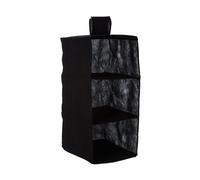 3-Section Hanging Garment Organiser - Black