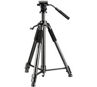 3-Section Tripod Camera Tripod, 67in Aluminum Alloy Video Camera Tripod For Entry-Level, DSLR Camera, Mirrorless, Compact System Camera, Payload 11lbs,outstanding78