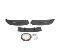3 Sections Front Bumper Lip Spoiler Sturdy Stylish Front Bumper Lip Splitter Increases Downforce And Stability For 3 Series E92 E93 Standard Replacement For C Class W204 Facelift (Carbon Fiber)