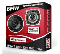 3 Series E36 Speaker upgrade Rear Side Shelf Pioneer car speakers 4" 10cm 210W
