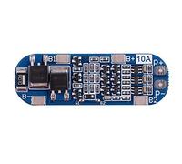 3 Series Lithium Battery Charging Board 11.1V 12V 12.6V Li-ion PCB Module with Overcharge Protection(10-13A)