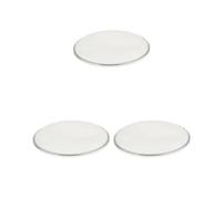 3 set 1 Piece White Bass Drum Head Double Layer Silent Mute Drum Skin 8in