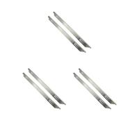 3 set 2 Pieces 4 cm Integrated Stove Gap Clip Stainless Steel Stove Counter Gap Cover Cooker Gap Filler Metal Integrated Stove Clip 58.4 cm/23in