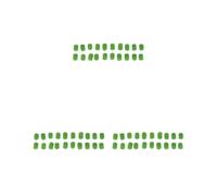3 set 20 Pieces Saxophone Bumper Felts Repair Parts for Alto Tenor Soprano Sax Green