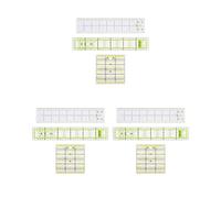 3 set 3pcs Square Rectangle Quilting Sewing Patchwork Ruler Tailor Craft DIY Tool