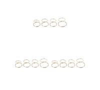 3 set 4 Pieces Adjustable Metal Thumb Index Finger Guitar Picks Guitar Accessory Gold