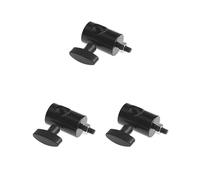 3 Set 5/8 Inches 16mm Receiver with 1/4 Inches 17mm Thread Rapid Adapter Mount