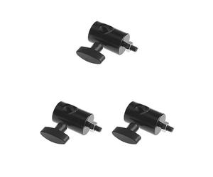 3 Set 5/8 Inches 16mm Receiver with 1/4 Inches 17mm Thread Rapid Adapter Mount