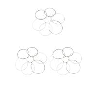 3 set 6 Pieces Electric Guitar Strings Nickel Alloy Wound Silver White E101