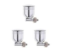 3 Set 7cc Metal Airbrush Color Cup for Double Single Action Gravity Feed Airbrush