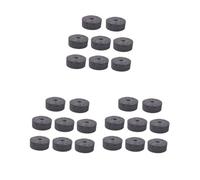 3 set 8 Pieces Round Soft Gray Cymbal Stand Felt Washer Replacement for Drum Kit