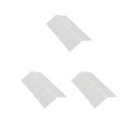 3 set 8pcs Alto Saxophone Sax Mouthpiece Patches Pads Cushions 0.3mm White