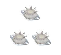3 set 8pin PCB mounting Vacuum tube socket GZC8-Y-6 for KT88/6550/EL34 6P6P 6V6