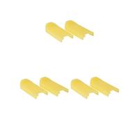 3 set Adjustable Non-Slip Saxophone Thumb Rest Cushion Wear-resistant Wind Instruments Holder Accessories Anti-slip Pad Yellow
