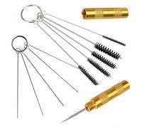 3 Set Airbrush Spray Cleaner Repair Tool Kit Stainless steel Needle Brush Set