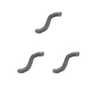 3 set Anti Fouling Plastic Material - Keep Your Pet Safe From Harm Easy To Use ABS Tunnel For Mink Guinea Pig Portable Pet Toy Gray 100 * 10 cm