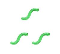 3 set Anti Fouling Plastic Material - Keep Your Pet Safe From Harm Easy To Use ABS Tunnel For Mink Guinea Pig Portable Pet Toy Green 100 * 10 cm
