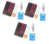 3 Set Bubble Cigarette Machine for Men Women, Fake Cigarette Stress Relief Toy Mini Bubble Blowing Cigarette Bubble Blower Bubble Wands Wedding Birthday Christmas Party Gift (F)