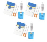 3 Set Bubble Cigarette Machine for Men Women, Fake Cigarette Stress Relief Toy Mini Bubble Blowing Cigarette Bubble Blower Bubble Wands Wedding Birthday Christmas Party Gift (D)