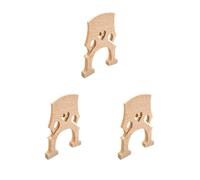 3 set Double Bass Bridge Upright Bass Bridge For Acoustic Bass Maple Part 4/4, Wood