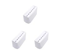 3 set Durable 6-Hole Tweezer Storage Rack Organizer for Eyelash Extension Supplies white 5.98x2.51x2.95 Inch