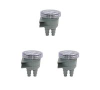 3 Set Durable Mini Liquid Strainer Plastic Seawater Filter Good Sealing Kayak Accessories Engine Cleaning Tool Detachable Marine Parts Small