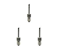 3 Set E10 Interface Soldering Iron Tip Thread Durable Battery for Welding Head Tip K 50mm