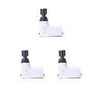 3 set Guitar String Winder with String Cutter Restringing Tool for Ukulele Banjo white, 120x100mm