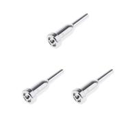 3 set Heavy Duty 3C Mouthpiece for Bb Trumpet Replacement Parts Accessories