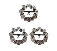 3 set Hi Hat Tambourine with Double Row Music Rhythm Tambourine for Ensemble