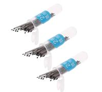 3 Set Insect Pins Specimen Pins Stainless Steel with Plastic Box Resin for Head for Entomology Dissection for Butte, Science Education