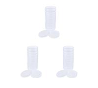 3 Set Lab Plastic Petri Dish Sterile Cell Tissue Culture Dish & Lid 60mm