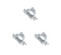 3 set Lighting Hook Mount Fit Alloy Wrap Around Clamp for Club Exhibition Event Aluminum color A, Master