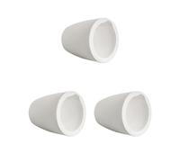 3 Set Melting Crucible Dish Cup Jewelry Casting Tools for Gold Silver C200