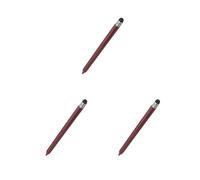 3 set of High-precision Capacitive Resistive Touch Screen Pen Stylus for Table red