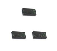 3 set of Miniature Voice Changer Device USB Rechargeable Sound Card Plug/Play with 7 Sound Effects Sound Mixer Board for Computer Laptop