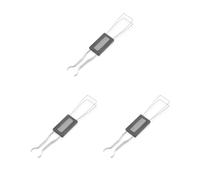 3 set of Universal 2-in-1 Keycaps Puller Remover Double Head Mechanical Keyboard Key Caps Metal Wire Extractor Keypad Maintenance