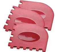 3 Set Plastic Grill Pan Scraper Tool for Griddle Cleaner and Cast Iron Accessories - Kitchen Cleaning Tool Kit