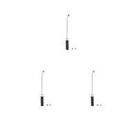 3 set Saxophone Dent Repair Tool Kit Dent Repair Ball for Tenor Alto Long Rod