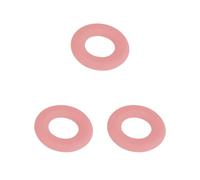 3 set Saxophone Mute Ring Dampener Silencing Hoop Practicing Tools Sax Silencer Muting Gear Accessory Wind Instrument Tool Pink
