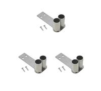 3 set Simulation 1/10 RC Exhaust Pipe RC Rock Car Upgrades Parts Replacement Double Row, 50x16mm