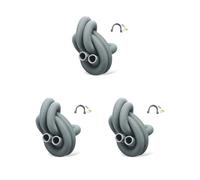 3 set Universal Drain Hose Flexible Dishwasher Drain-pipe Lightweight Extension Kits Corrugated Washer Discharge Hose 1m/Accessories