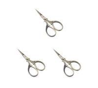 3 Set Vintage Sewing Embroidery Scissors Cross Stitch Cutting Tool Bronze