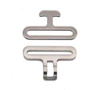3 Sets 50mm Adjustable Cross-Surcingle Clip Fast Fix Ring Slide Buckle for Replacement Hardwares Webbing Strap Connection
