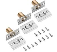 3 Sets Ball Door Catches for Internal Doors,Roller Ball Door Catches,Adjustable Ball Latches Spring Ball Bearing Door Catch for Internal Doors, Cabinets, Wardrobes & Furniture