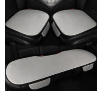3 Sets Car Seat Cover for Peugeot Expert 3 (III) V I 2016-2024, Vehicle Interior Protector Breathable Cushion Pad Set Comfortable Driving Accessory Mat Kit,Gray
