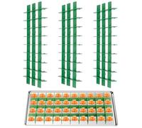 3 Sets Freeze Dryer Tray Dividers Medium，Silicone Food Molds Freeze Drying Accessories Compatible with Harvest Right Freeze Dryer, Candy Tray Dividers Accessories(Green)