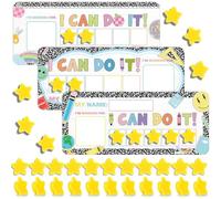 3 Sets Magnetic Rewards Chart for Students Do It Token Board Composition Behavior Chart at Home Positive Star and Customization Goal Box Incentives for Back to School Teacher Essentials Supplies