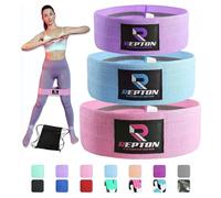 3 Sets Resistance Bands | Glutes, Hips and Legs Exercise Band | Ideal for Home Gym Fitness, Yoga, Pilates & Workout | Women and Men Non-Slip Booty Band | Physio Resistant Loop (Pink Purple Sky Blue)